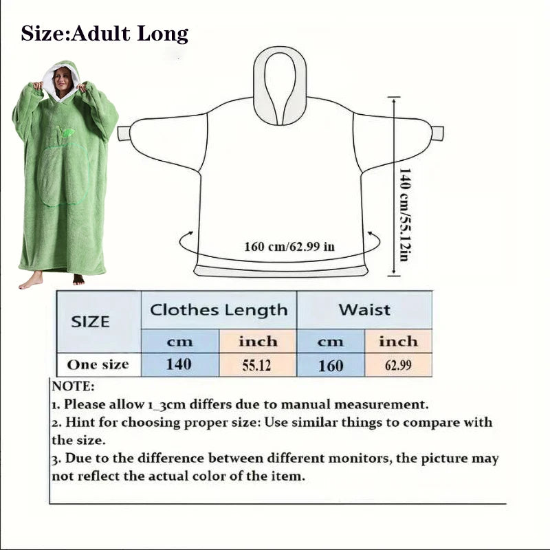 Cumfy Snuddie wearable hooded blanket
