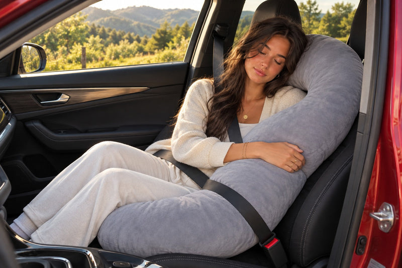 How to Sleep in the Passenger Seat More Comfortably